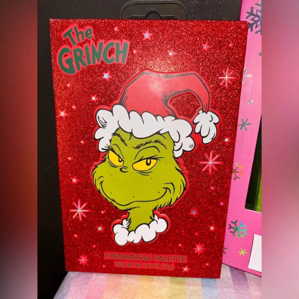 Festive Grinch Makeup Bundle
